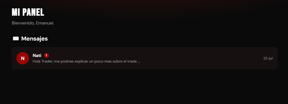 Mensajería y notificaciones - Comunidad